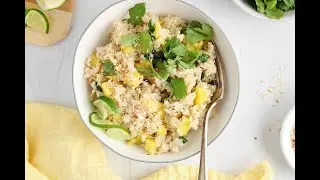 Coconut pineapple rice