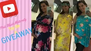 Pregnancy Unboxing/Try On Haul! | PINKBLUSH Maternity + GIVEAWAY!(CLOSED)