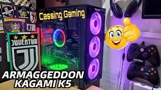 Unboxing Cassing Gaming ARMAGGEDDON KAGAMI K5 + FUN IRIS AIR V5