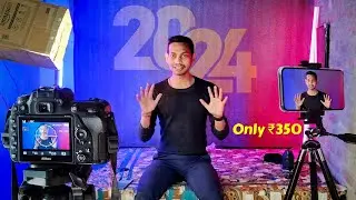 Youtube Studio Setup Low Budget 2024 🤩