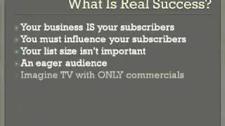 List Building = Secret To Making Money Online!