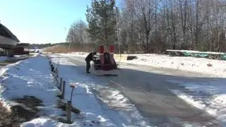 Hydrocopter propeller thrust test
