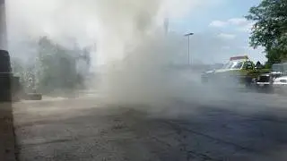 2001 Built SOM Trans Am WS6 H/C/I burning up hoosier QTP's