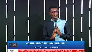 HARUBUZIMA NYUMA YURUPFU // LUNCH HOUR IGICANIRO CY'UBUBYUTSE  BY PASTOR J.PAUL SEMANA