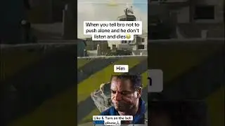 You don&rsquo;t listen bro😭 #trending #warzone #funny #comedy #cod #callofduty #memes #shorts #viral