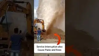 💥🤽&zwj;♂️ How excavation incidents❓ #shortsfeed #excavation #incident #shorts #safety