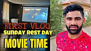 1st short vlog Rest day & Movie time of bengaluru bulls❤️ || sunday funny vlog 😂|| #bengalurubulls