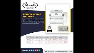 #ribbonblender #spicesmixingmachine #picklemixingmachine #mixingmachine #masalamixer #powdermixer