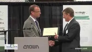 Ohio EPA Director Presents First Gold Level Environmental Excellence Award to Crown Equipment