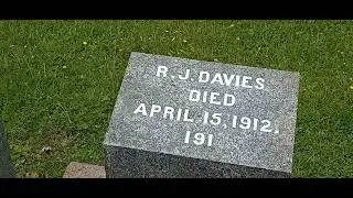 Titanic Cemetery in Nova Scotia