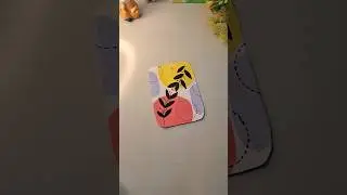 quick and easy boho bookmark painting🥰🔖#shorts #painting #bookmark