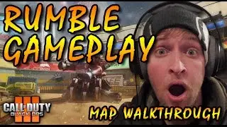 Black Ops 3: Descent DLC RUMBLE GAMEPLAY & MAP WALKTHROUGH