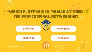 Digital Marketing Question 01 I OCP Academy
