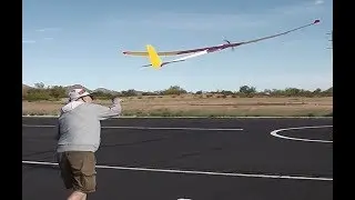 H&ouml;llein Inside F5J motor glider Maiden Flight in HD 4-23-19
