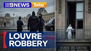 How Did Thieves Steal From The Louvre In 7 Minutes? | 9 News Australia