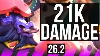 ALISTAR & Aphelios vs LEONA & Hwei (SUP) | 21K damage, Electrocute | NA Grandmaster | 26.2
