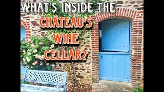 Explore the WINE CELLAR at the Ch&acirc;teau - Ancient stables wine storage in France - Episode 12