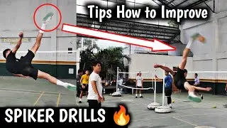 Sepak Takraw - Spiker drills 🔥
