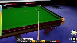 China Championship Snooker 1st Round Mark Allen V Yuan Sijun (Snooker 19) PlayStation 4