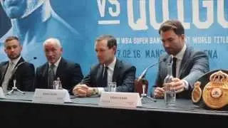 CARL FRAMPTON v SCOTT QUIGG -  FULL LONDON PRESS CONFERENCE (UNCUT) - Unification -FRAMPTON v QUIGG