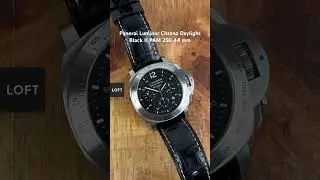 www.LOFT.watches | Panerai Luminor Chrono Daylight Black II PAM 250 44 mm #preownedwatches