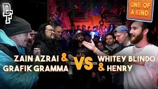 ZAIN AZRAI & GRAFIK GRAMMA VS HENRY & WHITEY BLINDO | Don't Flop Rap Battle