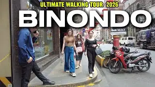 THE OLDEST CHINATOWN of THE WORLD-BINONDO MANILA PHILIPPINES🇵🇭|walking Tour 2026