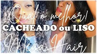 MEGA HAIR LISO ou CACHEADO? Qual a melhor op&ccedil;&atilde;o para cabelos crespos sem crescimento? Priscila Sousa