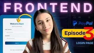Episode 3 Creating Login Page for Paypal clone application in react | Free Code