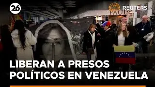 Venezuela libera detenidos mientras familias esperan reencontrarse con sus seres queridos | #Reuters