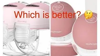 MomMed S21 vs Momcozy M9 wearable breast pumps review 6 weeks postpartum