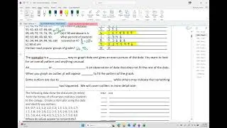 Statistics OER Section 2-1-a  Stem and Leaf Plots
