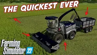 The Best Unrealistic Mower Setup For Farming Simulator 22