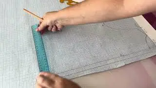 Dress pattern for girls 5-6 years old / Выкройка платья для девочки 5-6 лет #tailoring #diy #шитье