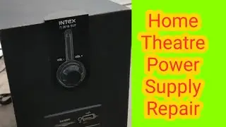 Home Theater Power Blinking Problem||Home Theater Power Supply Repair