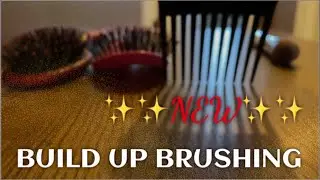 ASMR: NEW: Build up BRUSHING! Lofi aggressive and TINGLY