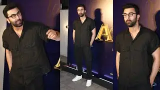 Ranbir Kapoor Special Screening of Film ANIMAL at T-Series office in Andheri 😎🔥📸
