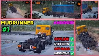 Mudrunner mission -1 | Insane physics and graphics🤯|Android