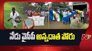 YCP Protest Against Farmers Problems Across State Today | YS Jagan | AP | NTV Telugu