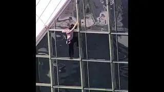 WATCH: Timelapse video shows climber scaling Devon Tower