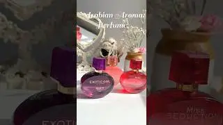Arabian Aroma perfumes ❤️#perfume #fragrance #perfumereview #shortsfeed #shorts #yt