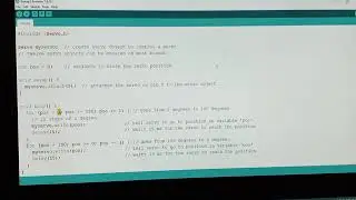 How To Run Servo Motor With Arduino