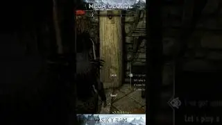 Sumiu!? Lucia no Skyrim #skyrim #bug #clips #meme