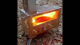Solowilder Outdoor Pellet Stove for Camping