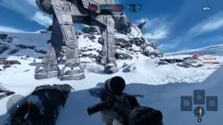 StarWars Battlefront multiplayer BETA gameplay Rebel Walker Assault gtx780Ti SLI
