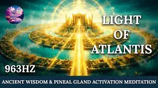 Light of Atlantis | 963Hz Pineal Gland & Ancient Wisdom Activation Meditation Music