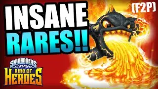 Skylanders Ring of Heroes: INSANE RARE HEROES! (BUILD THESE)