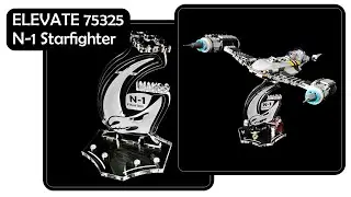 The Mandalorian N1 Starfighter (75325) Display | OD-LAB Tutorial