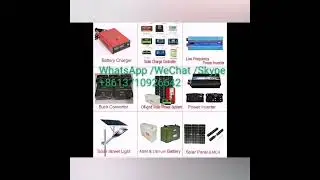 Sol controller, Inverter, Battery, panels, Solar system, etc.#solar #quality #PV #power #energy