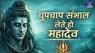 चुपचाप संभाल लेते हो महादेव 🔱 | Emotional Shiv Song | Om Namah Shivaya | Peaceful Bhajan